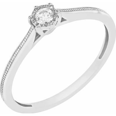 Eppi Dokonalý prsten s diamantem Helena R42176