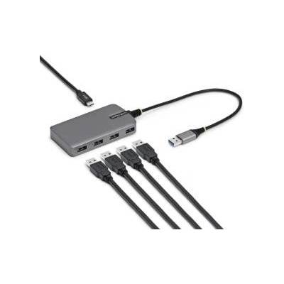 StarTech USB извод Startech 5G4AC-USB-A-HUB Сив