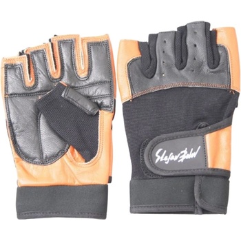 Stefan Botev Men Fitness Gloves - Black / Brown S