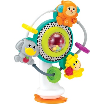 Infantino Бебешка играчка Infantino B Kids - Въртележка, джунгла (IN004644)