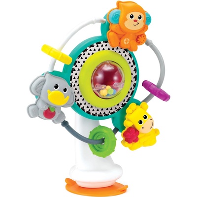 Infantino Бебешка играчка Infantino B Kids - Въртележка, джунгла (IN004644)