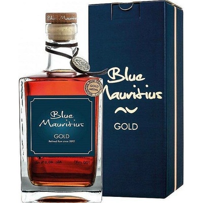Blue Mauritius Gold v krabičce 40% 0,7 l (karton)