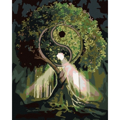 zuty Malování podle čísel Strom harmonie 80 x 100 cm bez rám u a bez vypnutí plátna 8596530001461