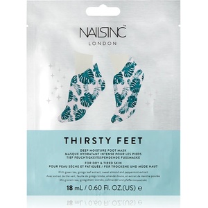 Nails Inc Nails Inc. Thirsty Feet хидратираща маска за крака 18ml