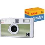 Kodak EKTAR H35N Striped Green + Ultramax 24EXP