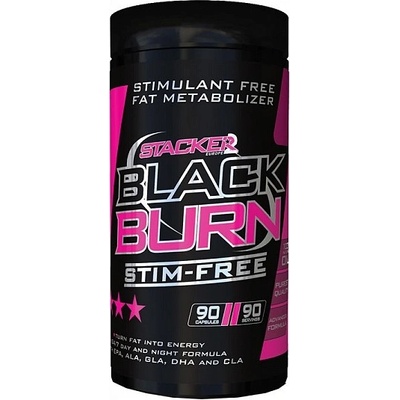 Stacker Black Burn STIM-Free 90 kapsúl