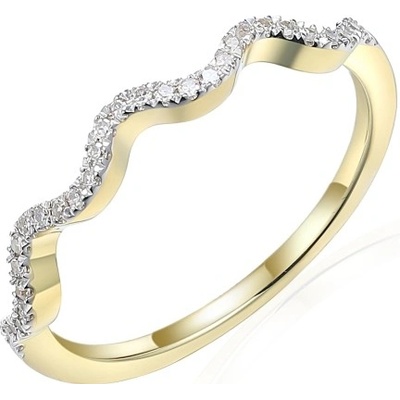 Gems prsten Waves v kombinovaném zlatě s brilianty 585 38 18053.2ZB0.0.54.HSISC.000