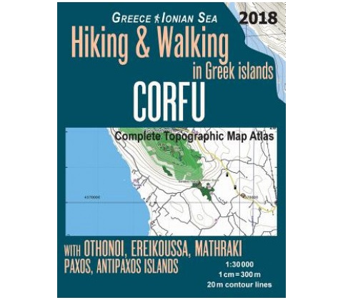 Corfu Complete Topographic Map Atlas 1