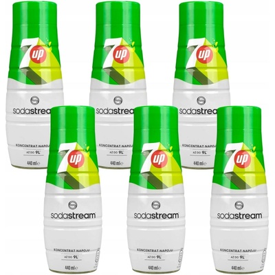 SodaStream 7 Up 6 x 440 ml