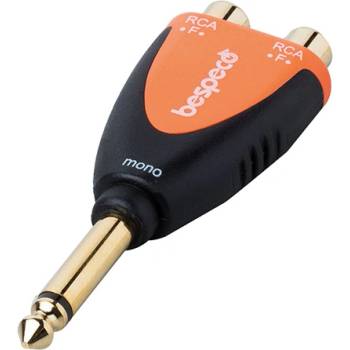 Bespeco Адаптер Bespeco SLAD365, 2xRCA/3.5mm (SLAD365)