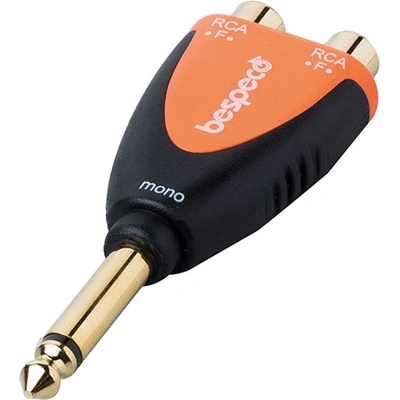 Bespeco Адаптер Bespeco SLAD365, 2xRCA/3.5mm (SLAD365)