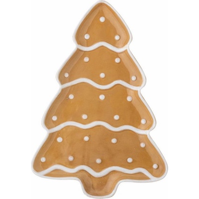 Bloomingville Vánoční servírovací talíř Ginnie Tree 33 cm