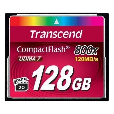 Transcend CompactFlash 128 GB TS128GCF800