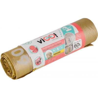 Vigo pytle zatahovací LDPE 60 l 30µm 10ks s vůní gold future