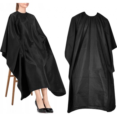 TFY Hair708 Kadeřnická pláštěnka 140 x 95 cm černá