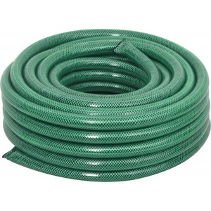 vidaXL Градински маркуч зелен 0, 75" 10 м PVC (154379)