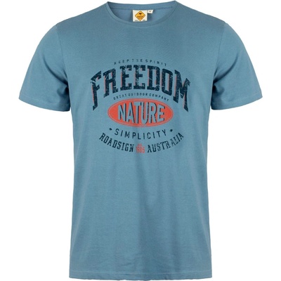 Pánské tričko Freedom Roadsign Australia modrá