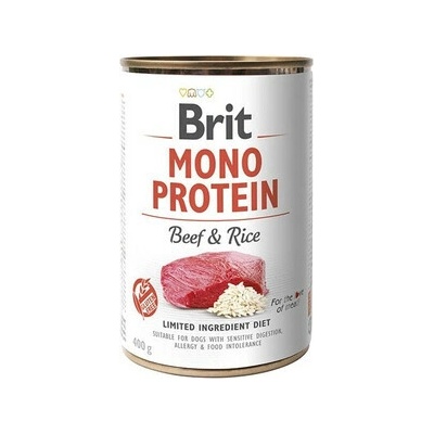 Brit Mono Protein Beef & Rice 12 x 400 g
