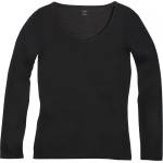 Icebreaker Дамско мериносово термобельо Icebreaker Women's Siren L/S Sweetheart Merino base layer - Black (115-0451-0112)