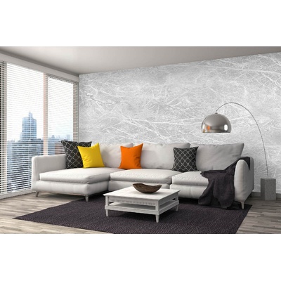 DIMEX ART Самозалепваща се флизелинова фототапета текстура от светъл камък 375 x 250 см