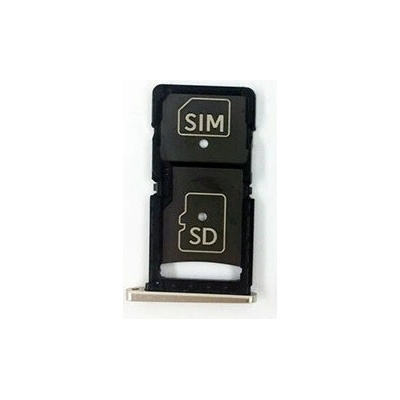 Držiak SIM karty Motorola Moto X Force XT1580 / XT1585 zlatý