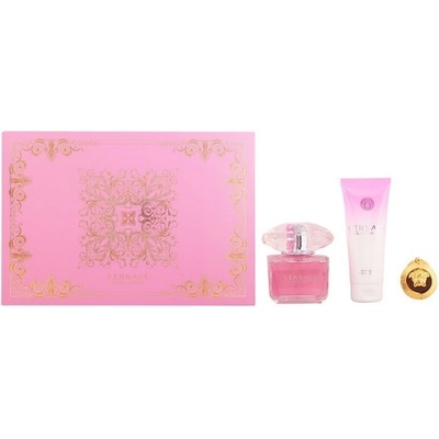 Versace Bright Crystal EDT 90 ml + tělové mléko 100 ml + klíčenka dárková sada