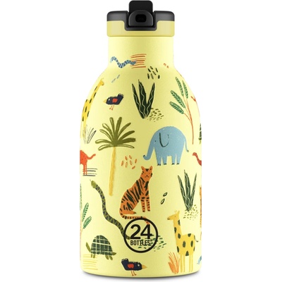 24Bottles dětská termolahev Clima Bottle 330 ml Jungle Friends