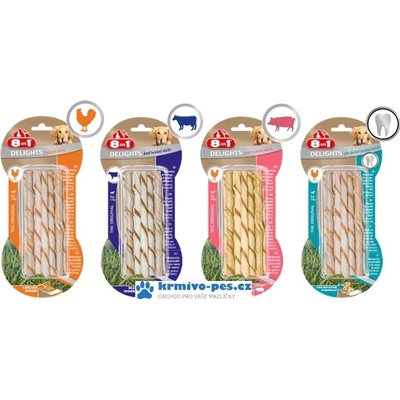 8 in 1 Delights Twisted Hovězí 55 g