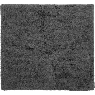 Tiseco Home Studio Сива памучна постелка за баня Luca, 60 x 60 cm - Tiseco Home Studio (3372GREY)