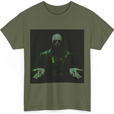 Sci-fi tričko s potiskem Matrix Vyber si pilulku Jsi připraven na pravdu? Tvá volba! Unisex tričko Military Green – Hledejceny.cz