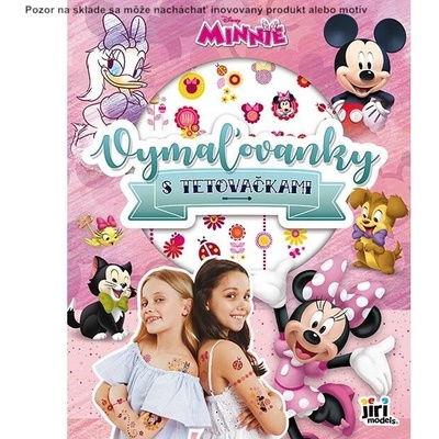 Omaľovánka s tetovaními Minnie 70