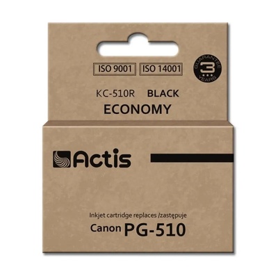 Actis Мастило Actis KC-510R (заместител за Canon PG-510, стандартно, 12 ml, черно) (KC-510R)