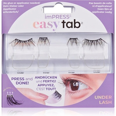 KISS imPRESS easy tab самозалепващи се мигли на снопчета 4 бр