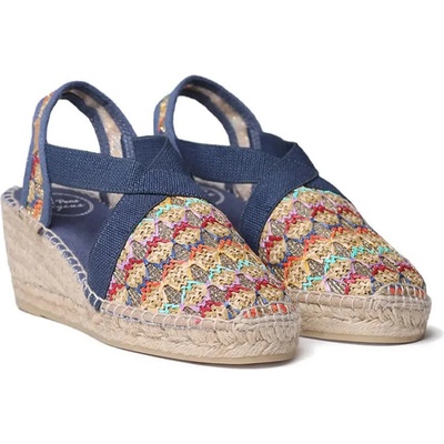 Terra-TT Wedge Espadrilles - Blue (Multicolor)