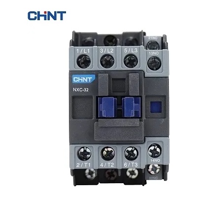 CHINT Контактор NXC 32A 3P 230V, вградени 1NO+1NC помощни контакти Chint (62314)