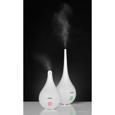 Dedra soonický aromadifuzér ionizuje a zvlhčuje vzduch v místnosti matný bílý 1600 ml