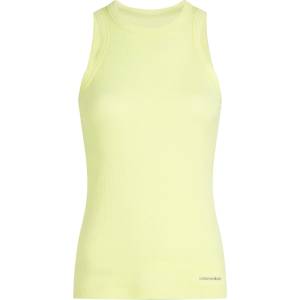 Icebreaker Дамски потник с широка презрамка Icebreaker Women's Merino Rib Lotus Tank Tank top - Citrine - размер XS (916-3911-0211)