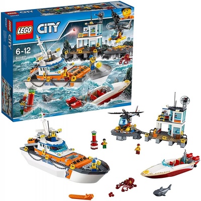LEGO® City 60167 Základna pobřežní hlídky