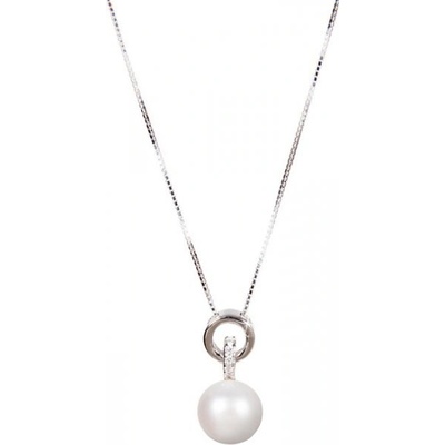 JwL Luxury Pearls Strieborný náhrdelník s pravou perlou JL0454