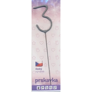 Drutep Prskavka stříbrná číslo 0