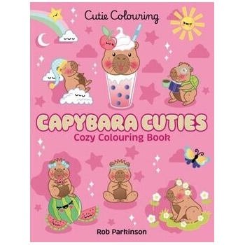 Capybara Cuties: Colouring Book -