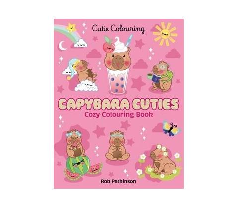 Capybara Cuties: Colouring Book -