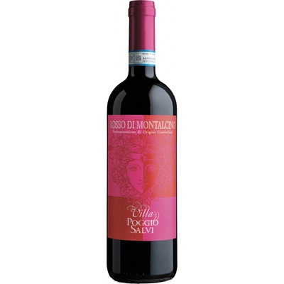 Rosso di Montalcino DOC Villa Poggio Salvi 2024 14,5% 0,75 l (holá láhev)