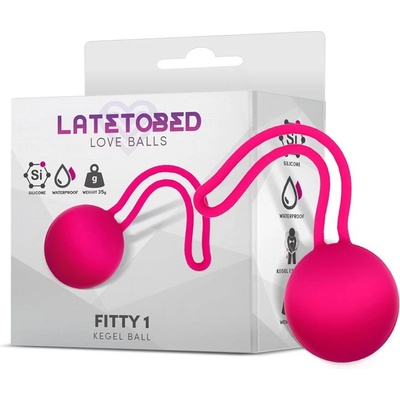 LATETOBED Fitty 1 Dumbbell Kegel Ball Fuchsia 35g