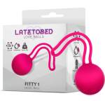 LATETOBED Fitty 1 Dumbbell Kegel Ball Fuchsia 35g