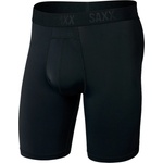 Saxx Мъжко синтетично термобельо Saxx Smooth Flex Light Compression Long Boxer Brief Synthetic base layer - Black (014-2579-0111)