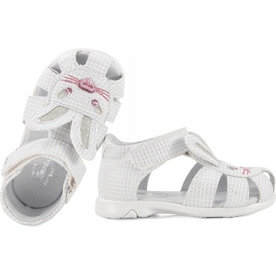 Kornecki 6683 sandále biele