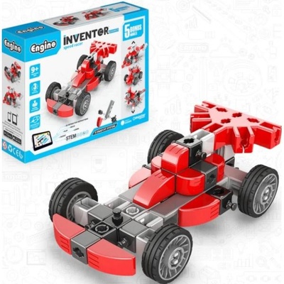 Engino INVENTOR MECHANICS състезател с 5 бонус модела