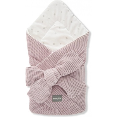 Sleepee Bavlněná zavinovačka Cotton růžová