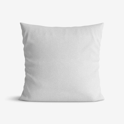 Goldea vianočná exkluzívna strieborná s trblietkami 40 x 40 cm